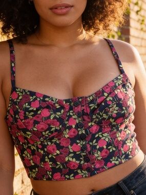 VINTAGE BETSEY JOHNSON BUSTIER